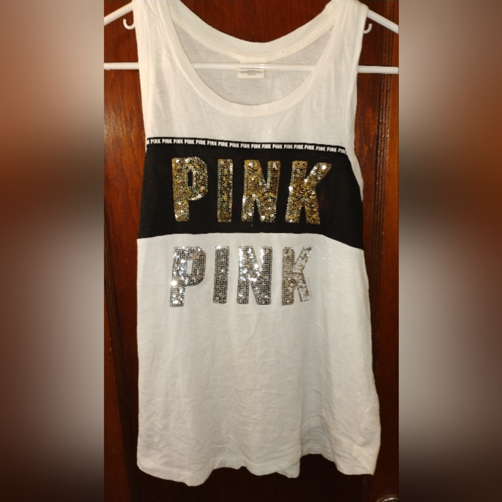 Victoria's secret Pink bling tank top